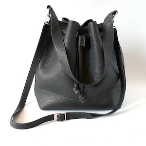 Bucket bag ,navy blue, Leather Bucket ,brow bag, sand bucket bag, black bucket, Gray Bucket bag, gray Shoulder Bag, handbag