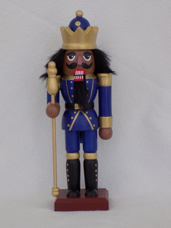 Black African American Nutcracker Soldier Etsy