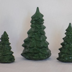 Ceramic Christmas Tree Set of 3