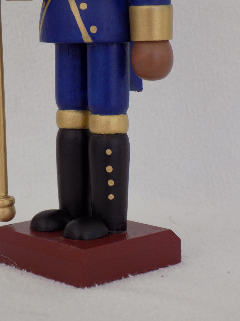 Black African American Nutcracker Soldier Etsy