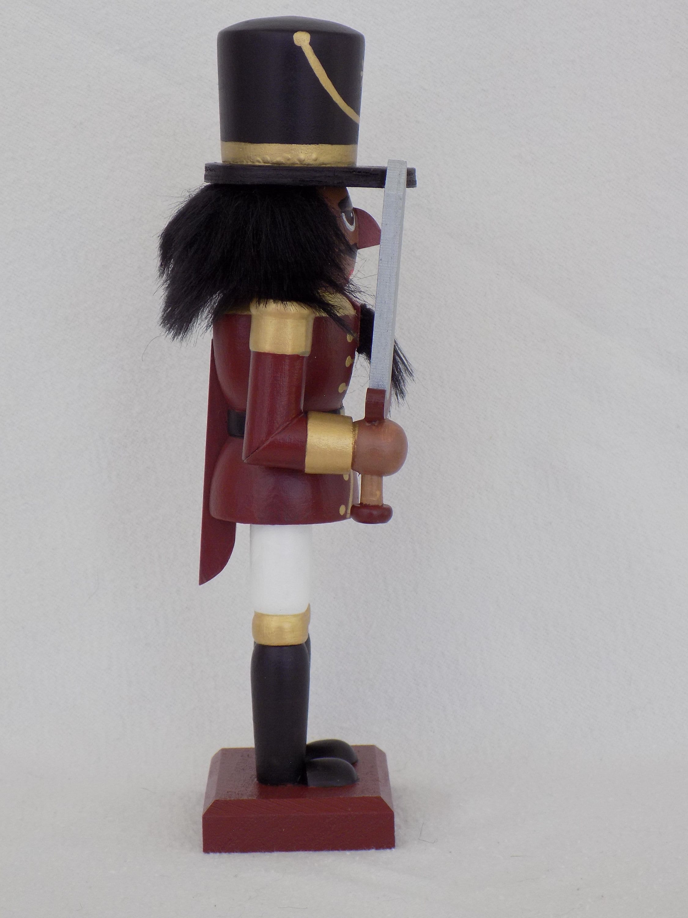 Black African American Nutcracker Soldier Etsy