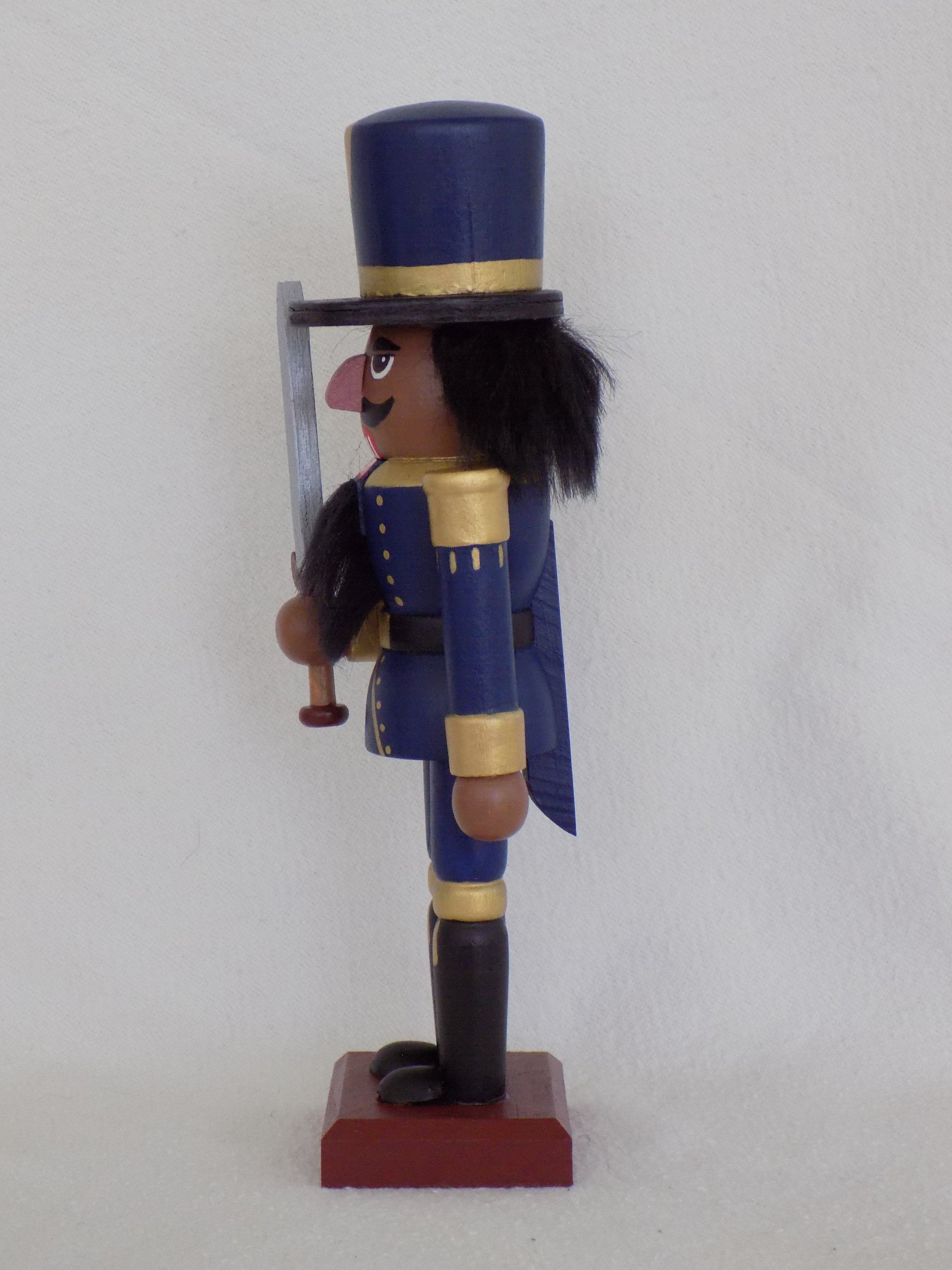 Black African American Nutcracker Soldier Etsy