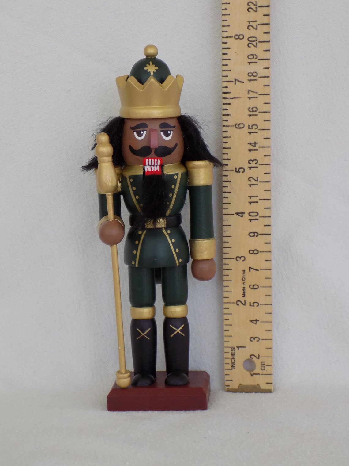 Black African American Nutcracker Soldier Etsy