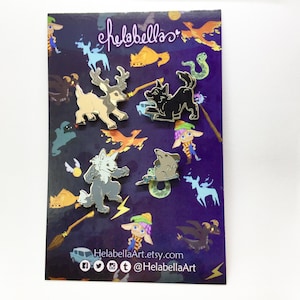 Mini Marauders enamel pin set