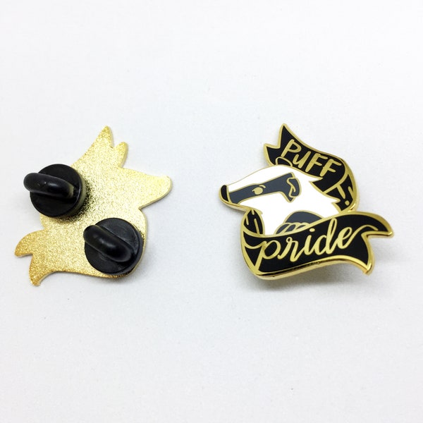 Puff Pride enamel pin