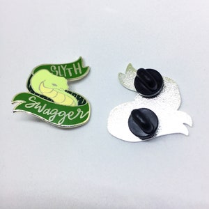 Slyth Swagger enamel pin