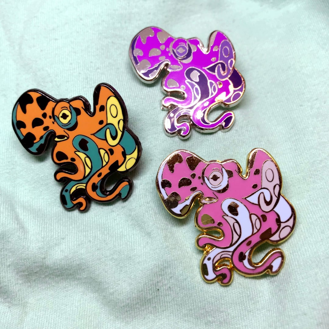 Tako Enamel Pin - Etsy