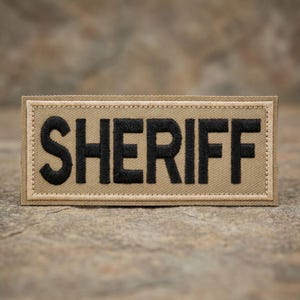 5” x 2” Panel Patch, Embroidered Name Tag, Iron-on/Hook & Loop Custom Name Tape, Name Patch