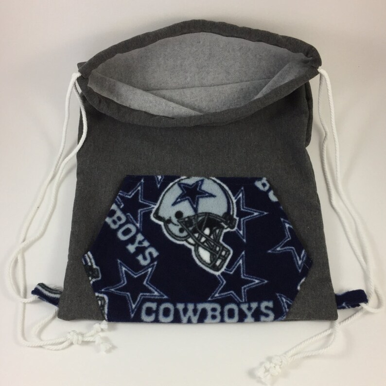 cowboys drawstring backpack