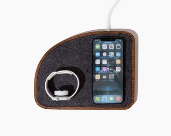 2 in 1 Charger Station for Phone & Watch