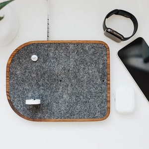Charging Station and Desk Organizer / Phone Stand Docking Station for iPhone Apple Watch AirPods Samsung Galaxy. Google Pixel Watch. MagSafe