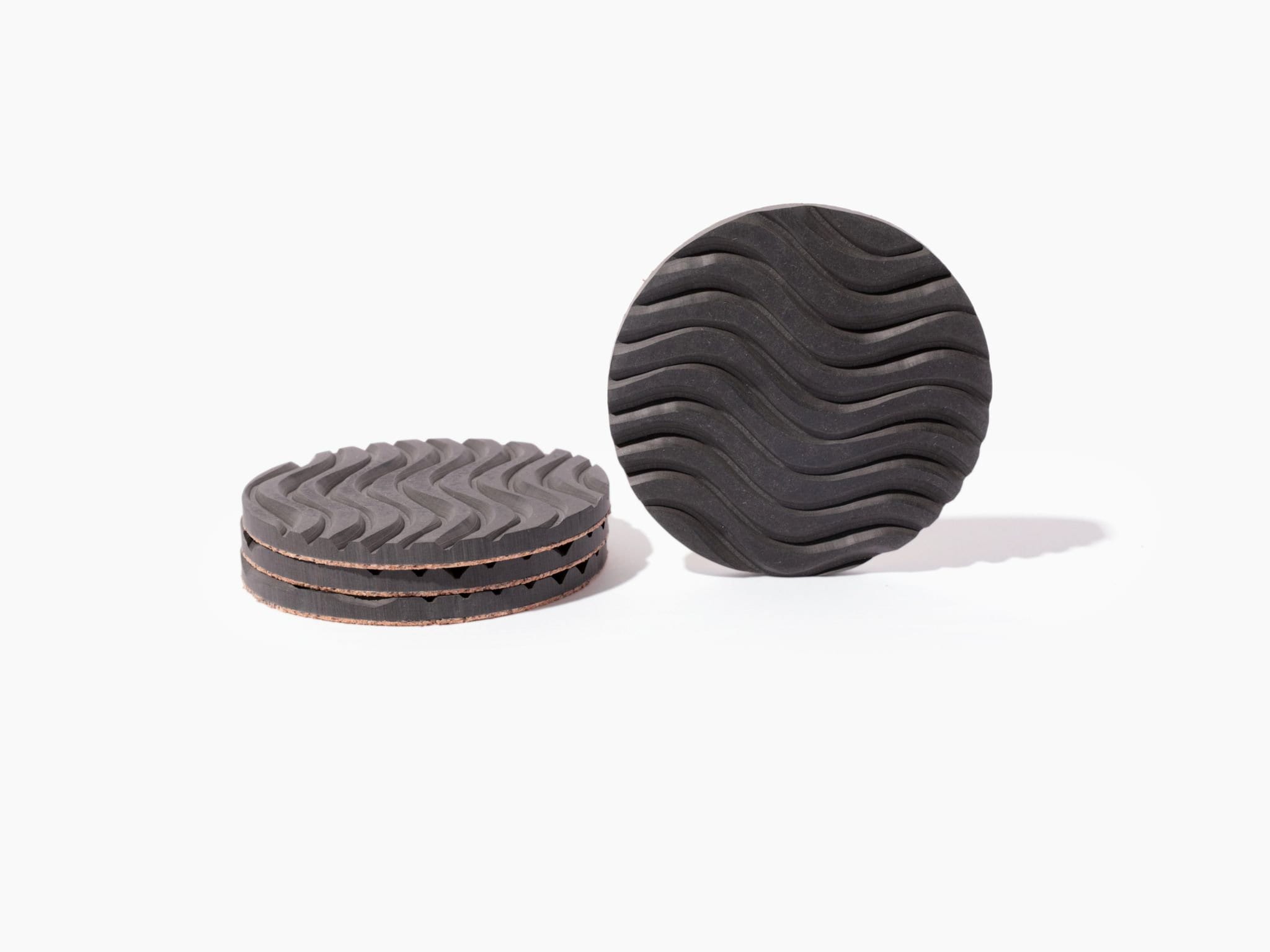 Lombard Coaster Set - Carved Richlite Coasters