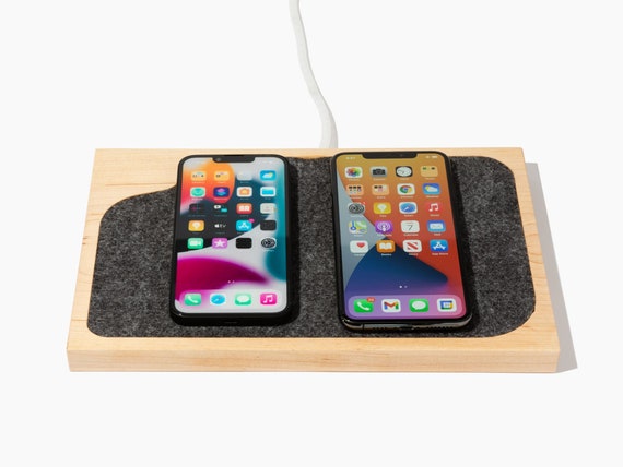 IPhone 12 Magsafe Charger Stand Hardwood Stand for iPhone 12 magsafe  Charger Not Included Birthday Gift New Phone Accessory 