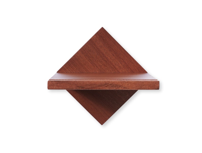 Simple Wall Mounted Bike Rack / Bike Shelf.  Modern Minimalist image 1