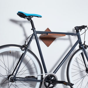 Bike Rack Wall Mount / Bike Shelf Bike Storage / Bike Display Art / Bike Stand. image 2