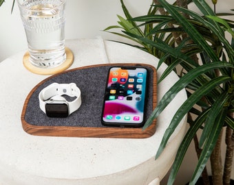 Minimalist Charging Station for Apple and Pixel Phones and Watches