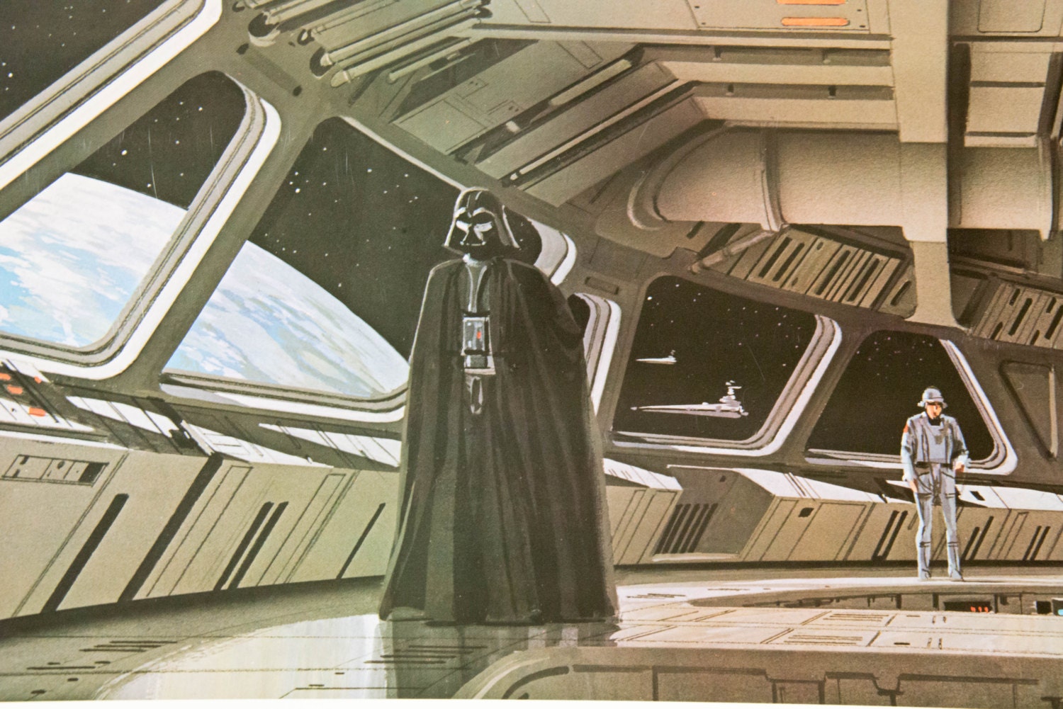 Darth Vader Original 1980 Ralph McQuarrie Empire Strikes Back | Etsy