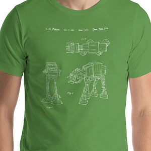 AT-AT Patent Shirt Star Wars Empire Imperial