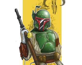Action Figure Star Wars: Boba Fett - Desert Mission Armor - Hasbro 9,5 Cm - Figura Con 2 Accessori - 6
