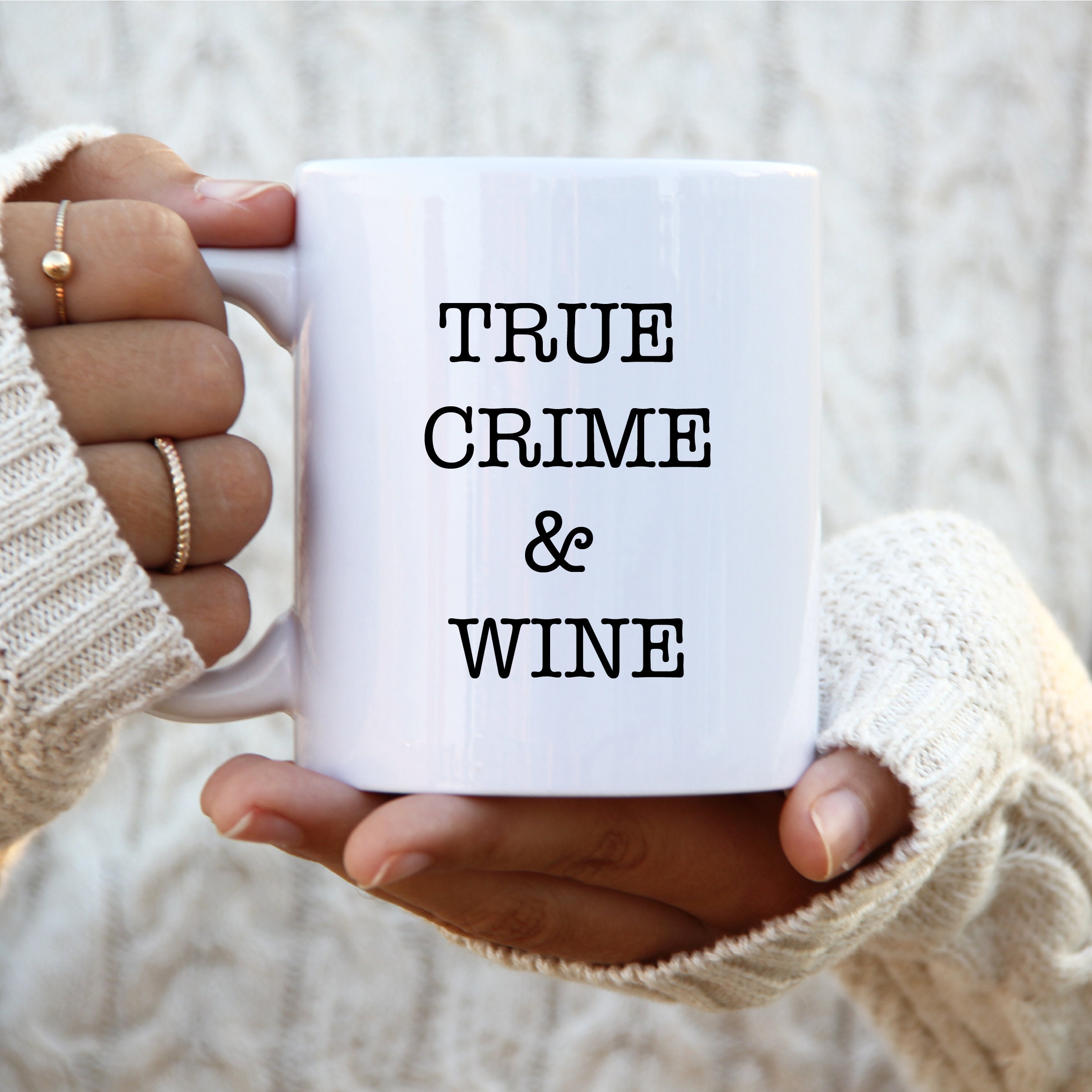 True Crime & Wine True Crime Podcast Crime Lover True Etsy