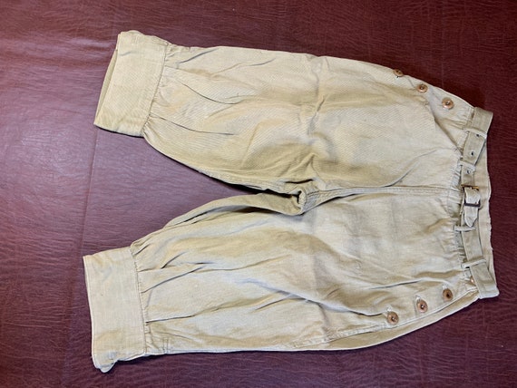 Antique Kenworth Knickers - 1920s - Khaki Knickers