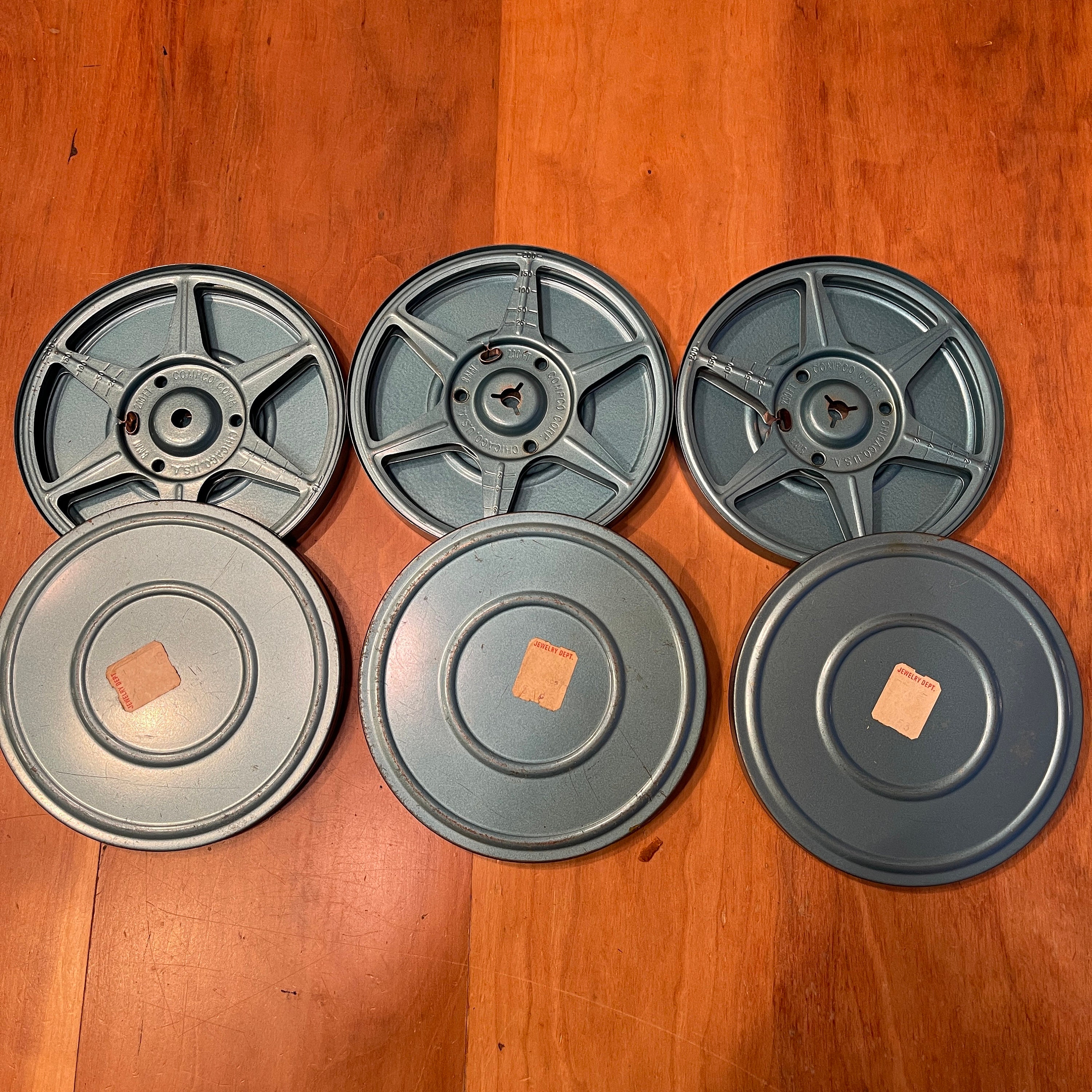 Vintage 8mm Film Reels, Canisters and Home Movies post 607 