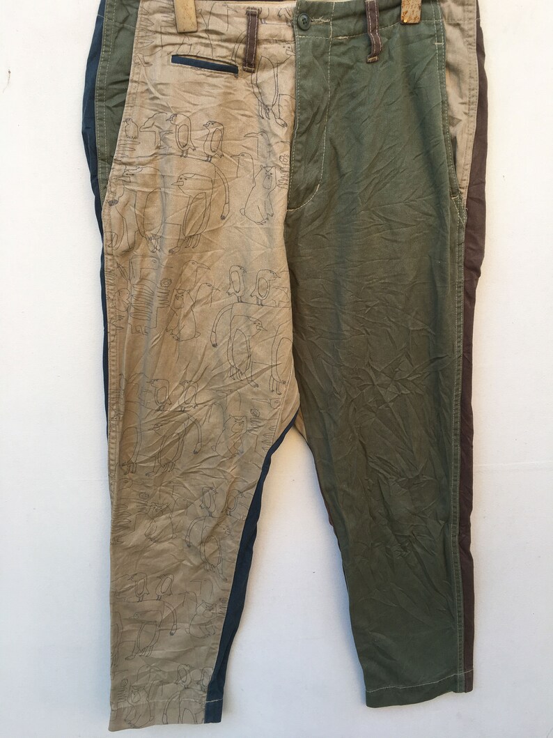 Net-Net Issey Miyake Crotch Pant Patches Trouser