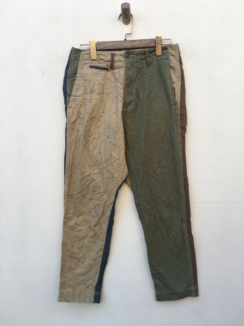 Net-Net Issey Miyake Crotch Pant Patches Trouser