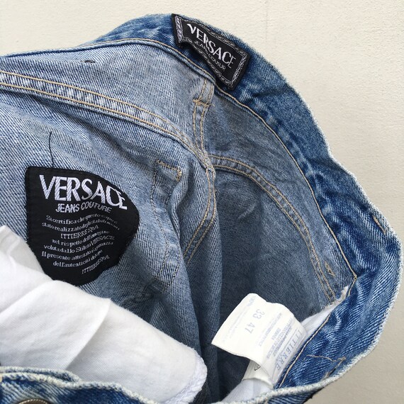Vtg Versace Jeans Couture Jeans 30 Inch Waist - image 5