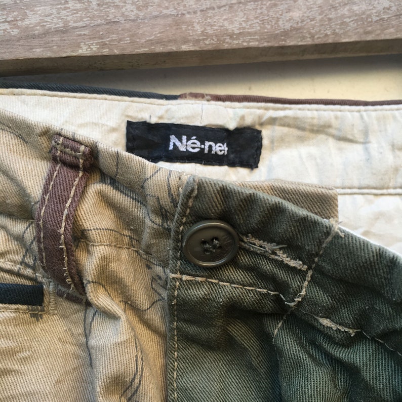 Net-Net Issey Miyake Crotch Pant Patches Trouser