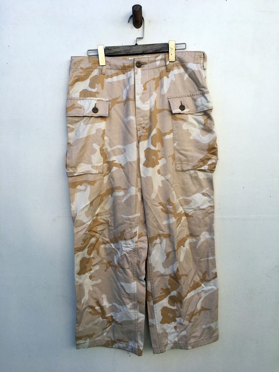 Vtg Avirex Militaria Military Cargo Trousers Tacti