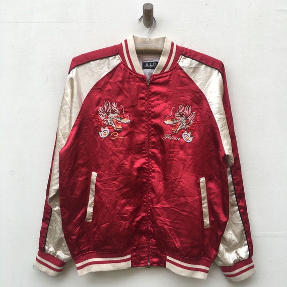 Sukajan Japan Embroidery Souvenir Jacket Bomber