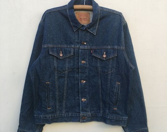 Vintage 90s Levis X Rolling Stones Denim Jacket - Voodoo Lounge