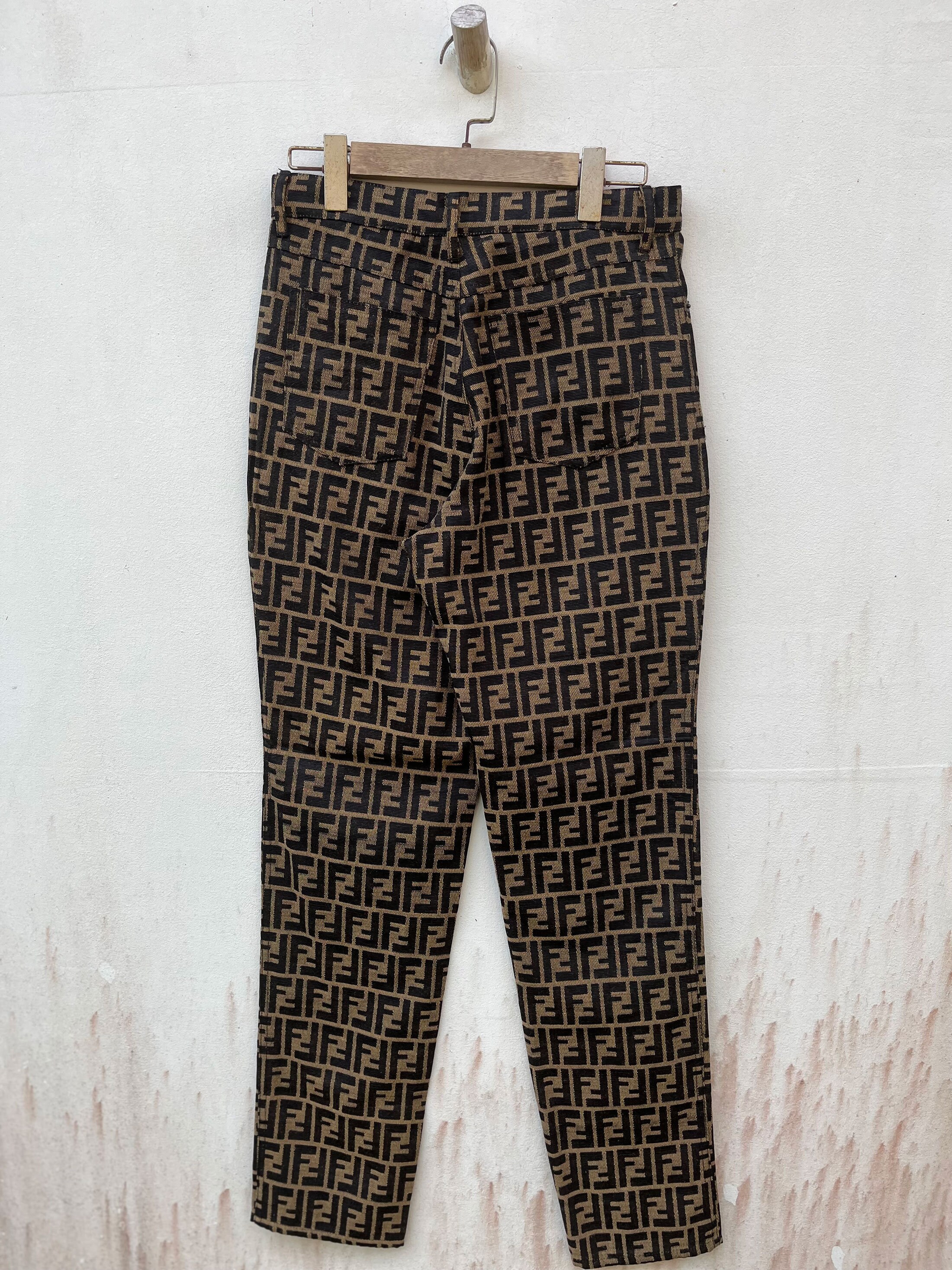 Fendi zucca monogram clearance pants