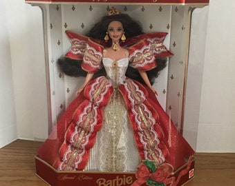 10th anniversary happy holidays barbie worth