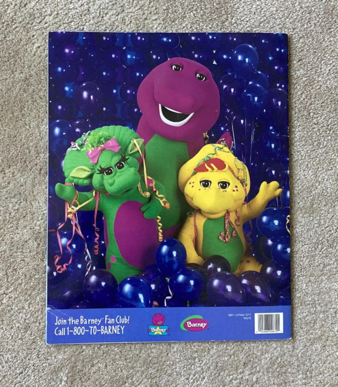 1996 Barney S Big Surprise Souvenir Program Cute Etsy 1996 Barney S Big Surprise Souvenir Program Cute Etsy