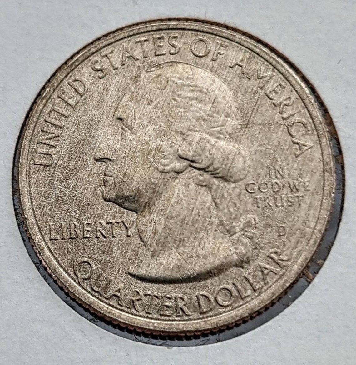 2020 D ERROR Coin Salt River Bay Quarter Dollar / Uncirculated Etsy