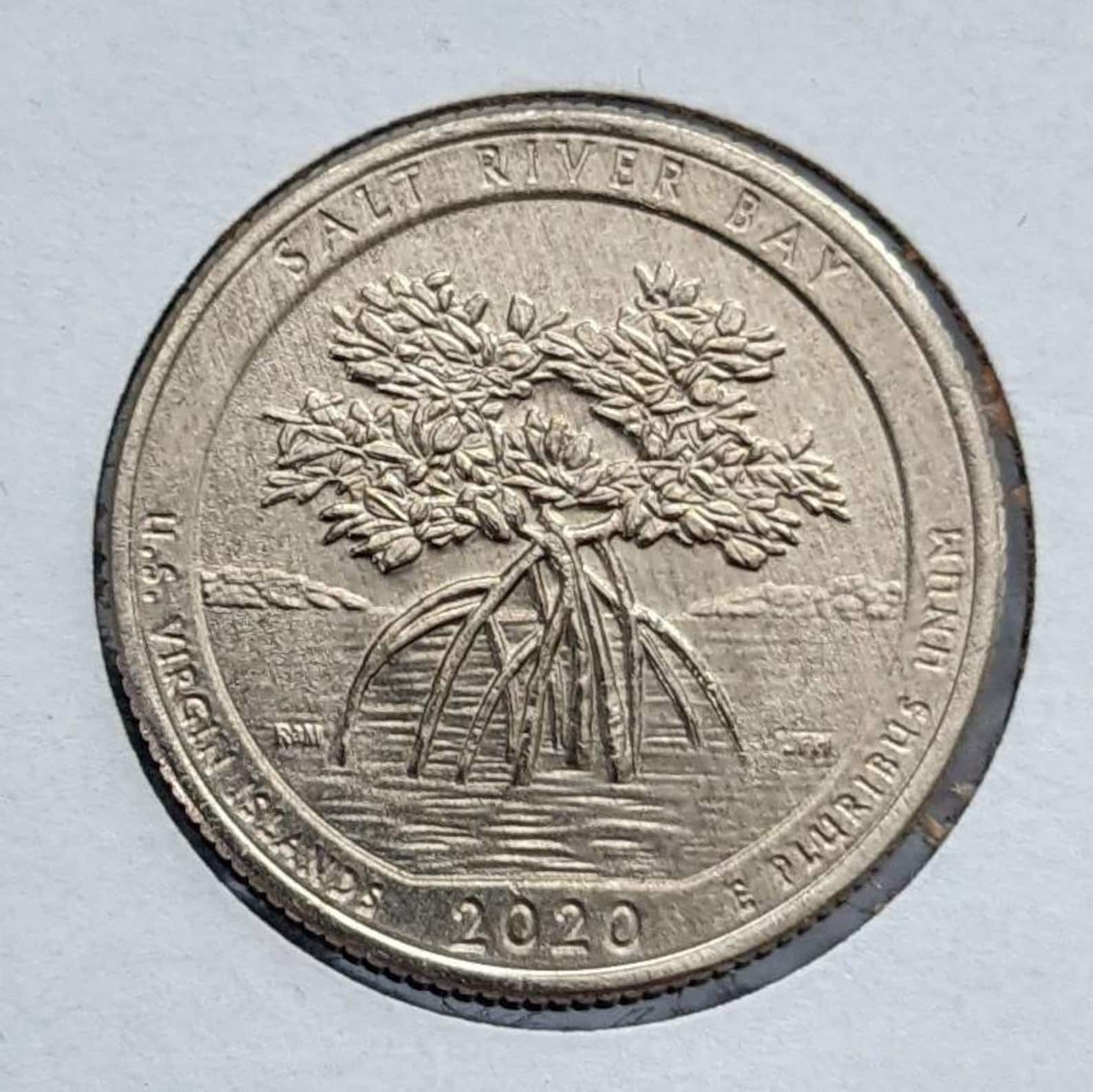 2020 D ERROR Coin Salt River Bay Quarter Dollar / Uncirculated | Etsy