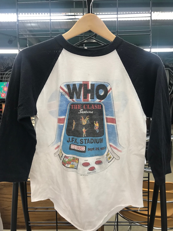 The Who | The Clash | 1982 Vintage T-shirt