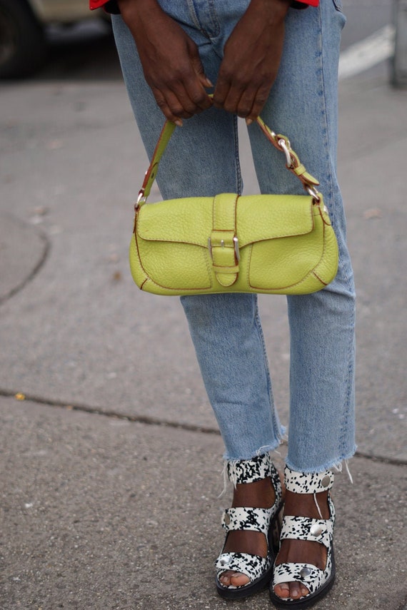 Vintage Lime Green Michael Kors Bag