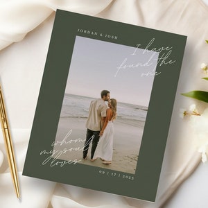 The Lorenz Custom Wedding Bible Perfect for GuestBook & Anniversary