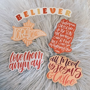 Neutral Sticker Collection (5 pack)