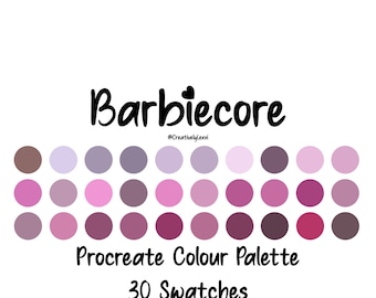 Procreate Color Palette, Procreate Swatches, Procreate Art, iPad Illustration