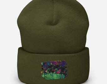 Australian Thin Section Mineral Photography on Adult Cuffed Beanie