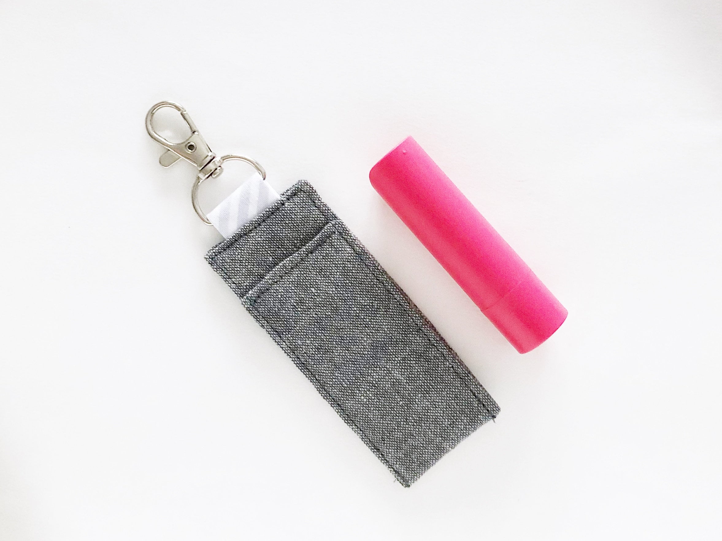 Lip Balm Keychain Lip Balm Holder Lip Balm Sleeve Chapstick Etsy.de