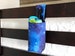 Navy Space print Drink or Bottle Holder Caddy for Bunk Bed Rails, Wheelchairs, Dorm Room, Kids Bedrooms, Toddler Crib Rails 