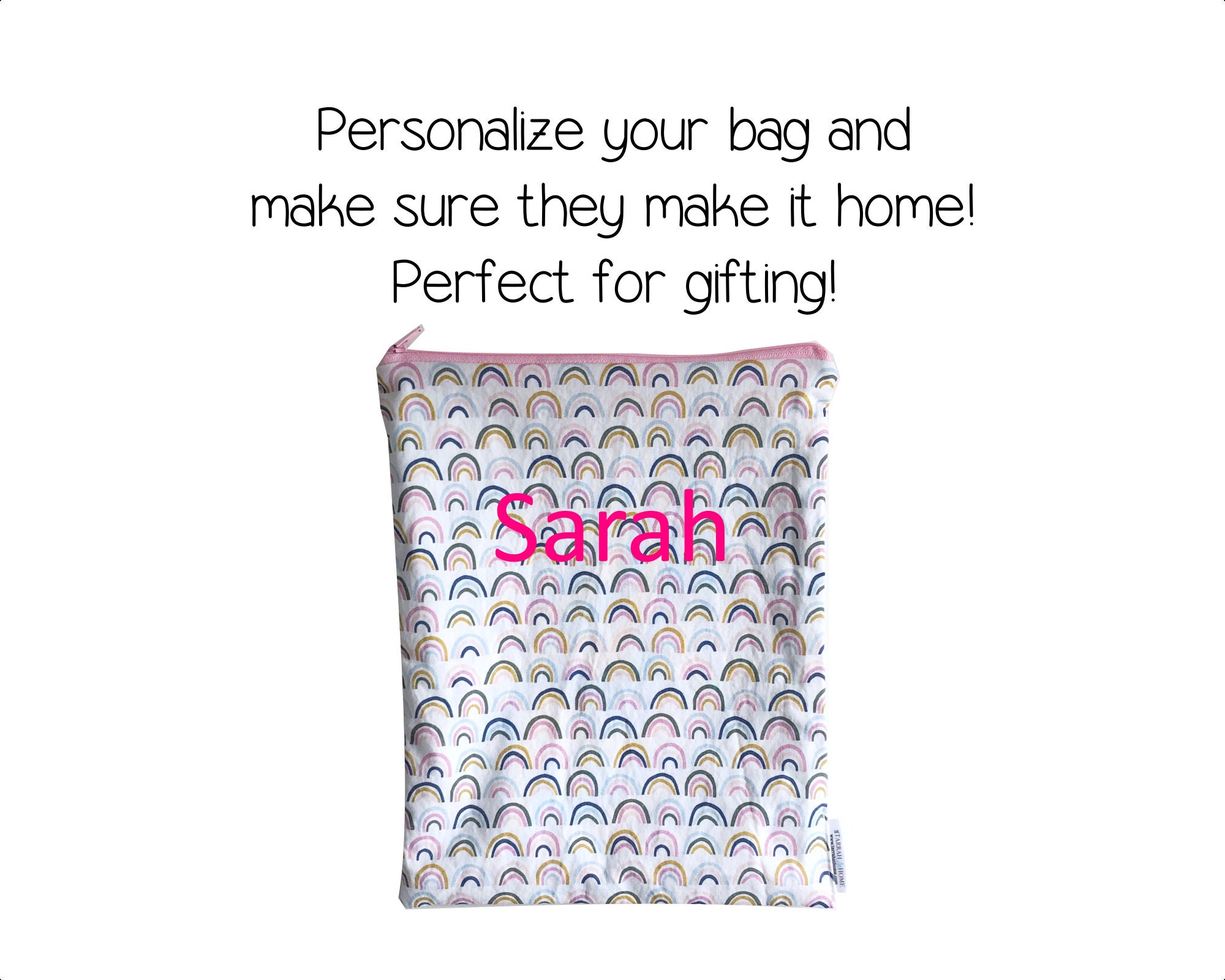 Daycare Bag Personalized Daycare Bag Daycare Essential Wet Etsy