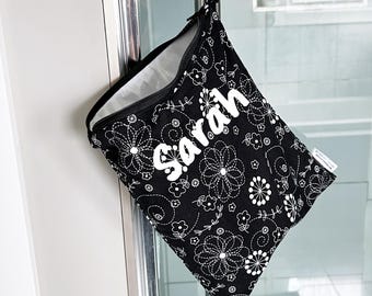 Personalized Hanging Toiletry Bag – Leak Proof Travel Pouch for Liquids