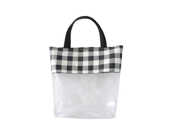 clear vinyl bags and totes