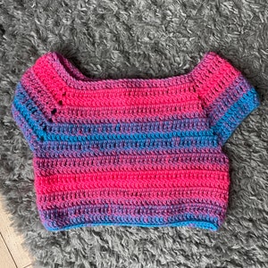 Handmade Crocheted Cropped Top
